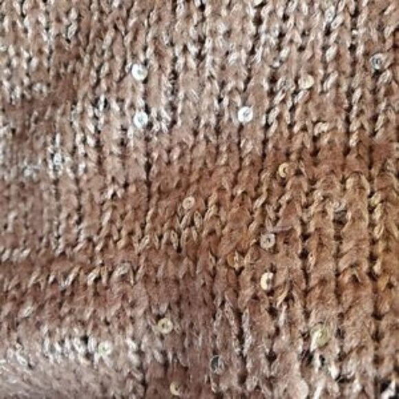 NY Collection Woman Cardigan Sweater Sequi… - Picture 7 of 7